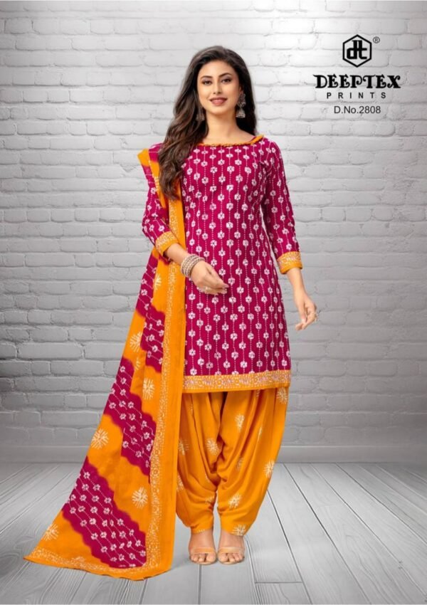 Exclusive Deeptex Batik Plus Vol 28 – Premium Pure Cotton Printed Dress Materials - Image 2