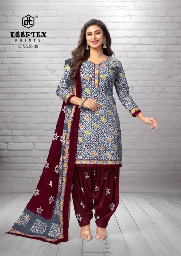 Exclusive Deeptex Batik Plus Vol 28 – Premium Pure Cotton Printed Dress Materials - Image 4