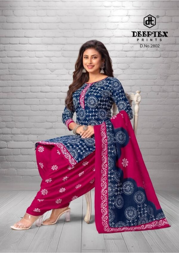 Exclusive Deeptex Batik Plus Vol 28 – Premium Pure Cotton Printed Dress Materials - Image 8