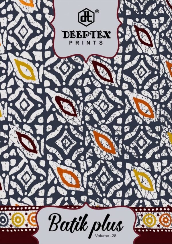 Exclusive Deeptex Batik Plus Vol 28 – Premium Pure Cotton Printed Dress Materials