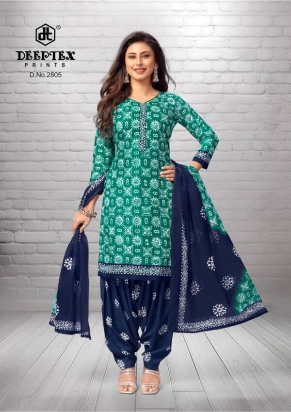 Exclusive Deeptex Batik Plus Vol 28 – Premium Pure Cotton Printed Dress Materials - Image 10
