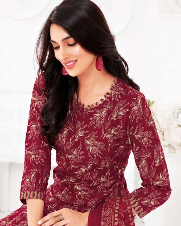 Suryajyoti Trendy Patiyala Vol 14 – Premium Cotton Printed Dress Materials - Image 11