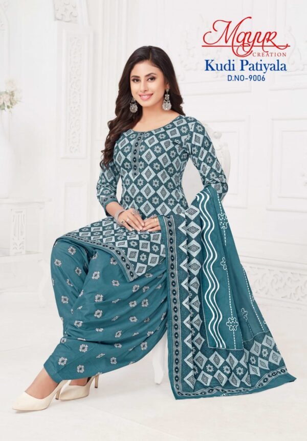 Mayur Kudi Patiyala Vol 09 – Luxurious Cotton Printed Dress Materials for Trendy Ethnic Wear - Image 7