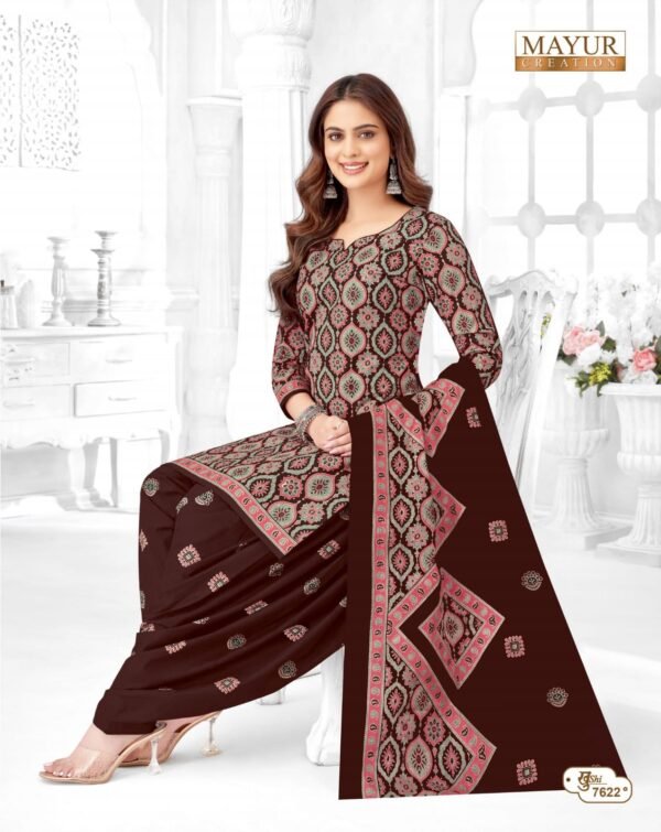 Mayur Khushi Vol 76 – Luxurious Pure Cotton Printed Dress Materials - Image 18