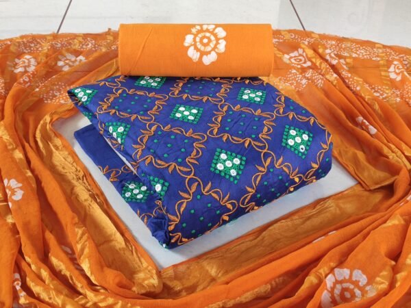 Exclusive Embroidery Work Special Batik Cotton Dress Materials 2025 - Image 7