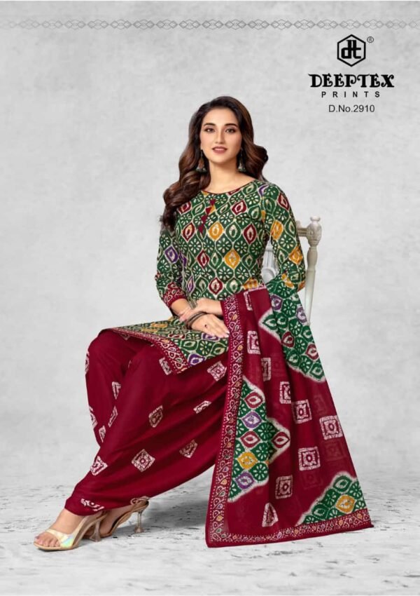 Exclusive Deeptex Batik Plus Vol 29 – Luxurious Pure Cotton Printed Dress Materials - Image 2
