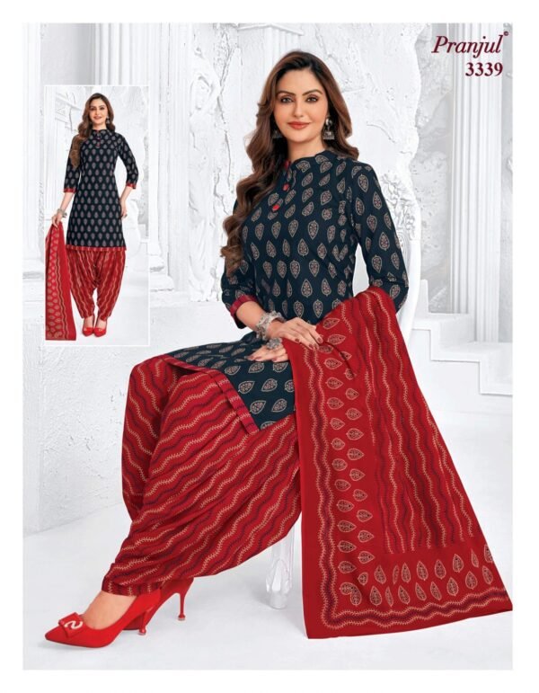 Exclusive Pranjul Priyanshi Vol 33 – Premium Heavy Cotton Dress Material