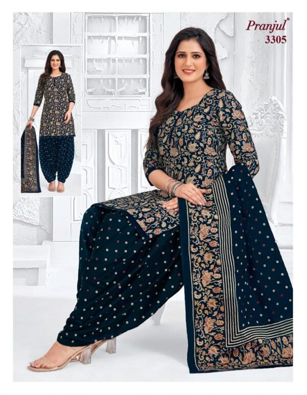 Exclusive Pranjul Priyanshi Vol 33 – Premium Heavy Cotton Dress Material