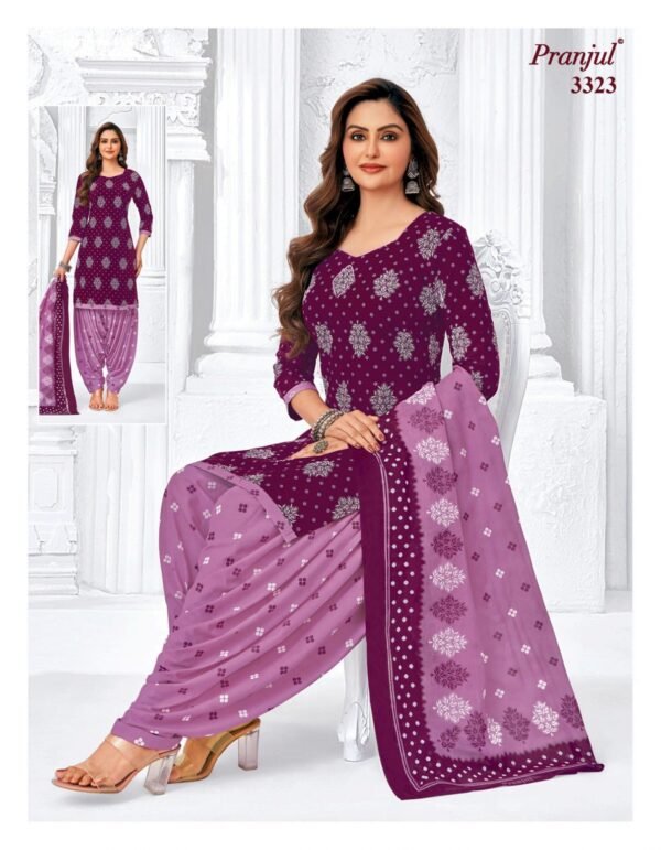 Exclusive Pranjul Priyanshi Vol 33 – Premium Heavy Cotton Dress Material