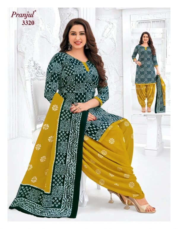 Exclusive Pranjul Priyanshi Vol 33 – Premium Heavy Cotton Dress Material