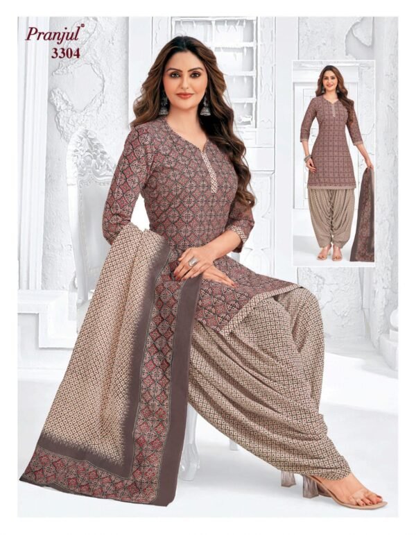 Exclusive Pranjul Priyanshi Vol 33 – Premium Heavy Cotton Dress Material