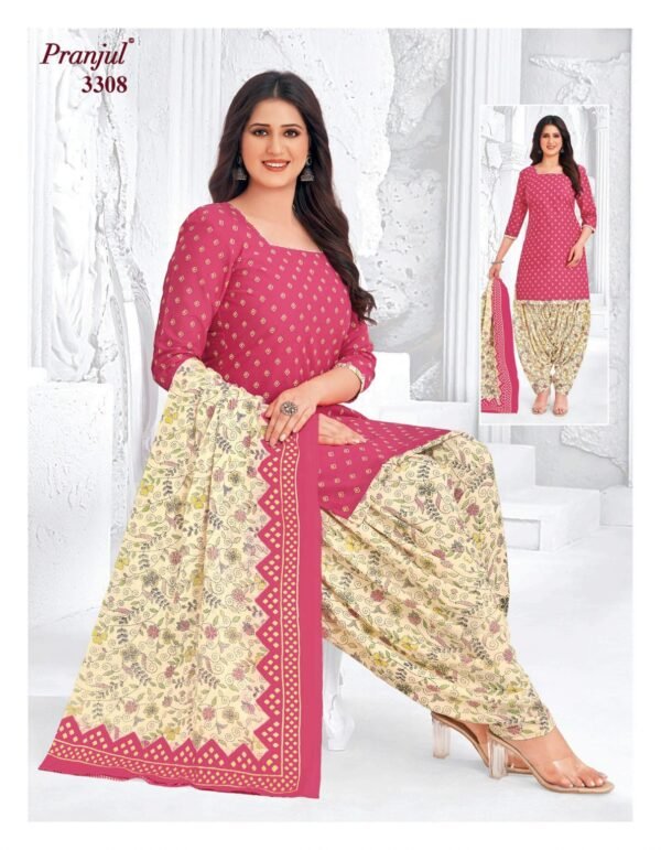 Exclusive Pranjul Priyanshi Vol 33 – Premium Heavy Cotton Dress Material