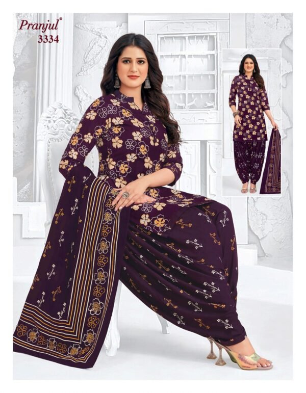 Exclusive Pranjul Priyanshi Vol 33 – Premium Heavy Cotton Dress Material