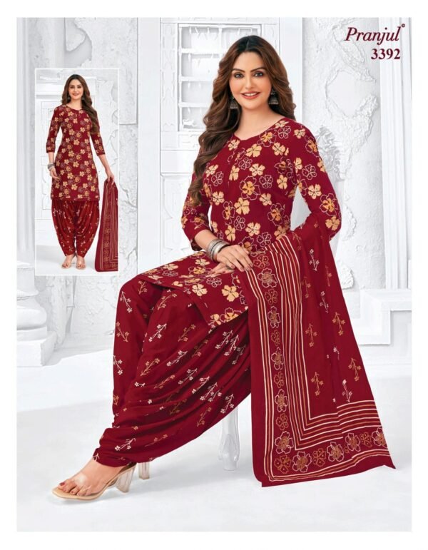 Exclusive Pranjul Priyanshi Vol 33 – Premium Heavy Cotton Dress Material