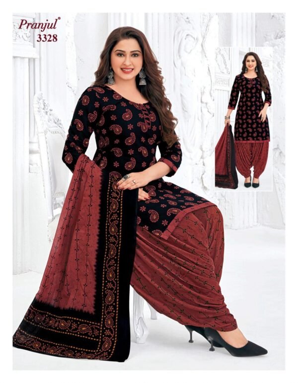 Exclusive Pranjul Priyanshi Vol 33 – Premium Heavy Cotton Dress Material