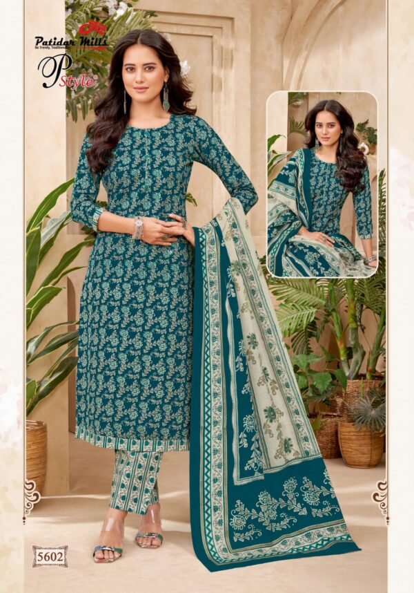Patidar P Style Vol. 56 – Premium Cotton Dress Material