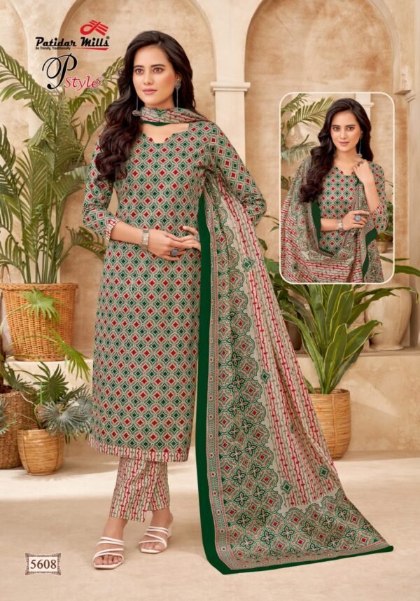 Patidar P Style Vol. 56 – Premium Cotton Dress Material