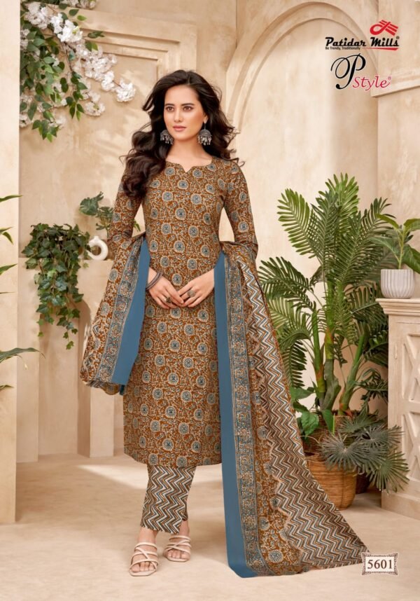 Patidar P Style Vol. 56 – Premium Cotton Dress Material
