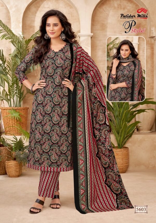 Patidar P Style Vol. 56 – Premium Cotton Dress Material