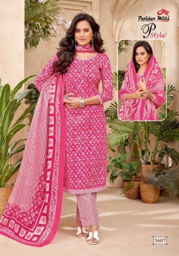 Patidar P Style Vol. 56 – Premium Cotton Dress Material