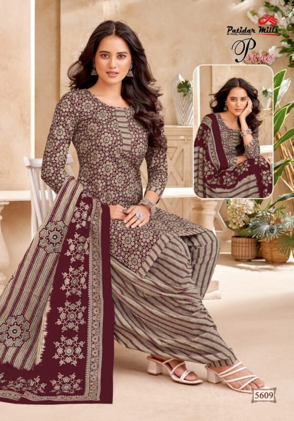 Patidar P Style Vol. 56 – Premium Cotton Dress Material