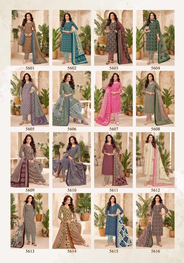 Patidar P Style Vol. 56 – Premium Cotton Dress Material