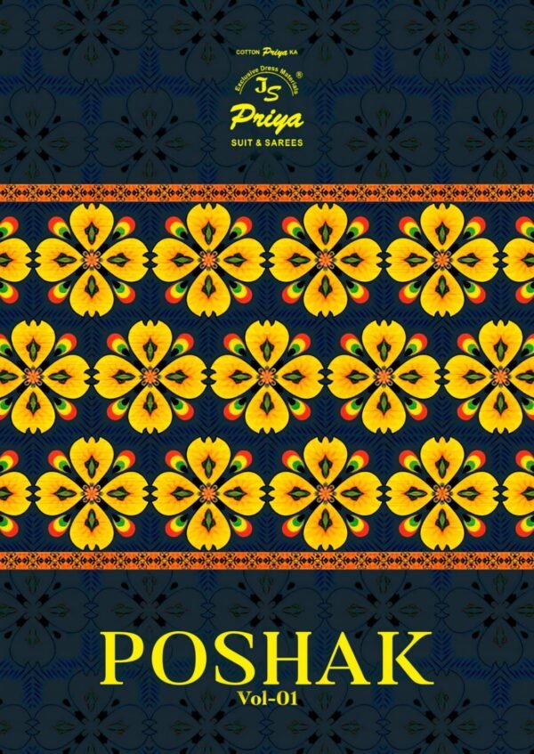 JS Priya Poshak Vol 1 – Elegance Redefined in Pure Cotton! Exclusive Collection
