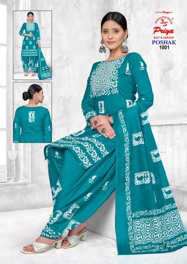 JS Priya Poshak Vol 1 – Elegance Redefined in Pure Cotton! Exclusive Collection