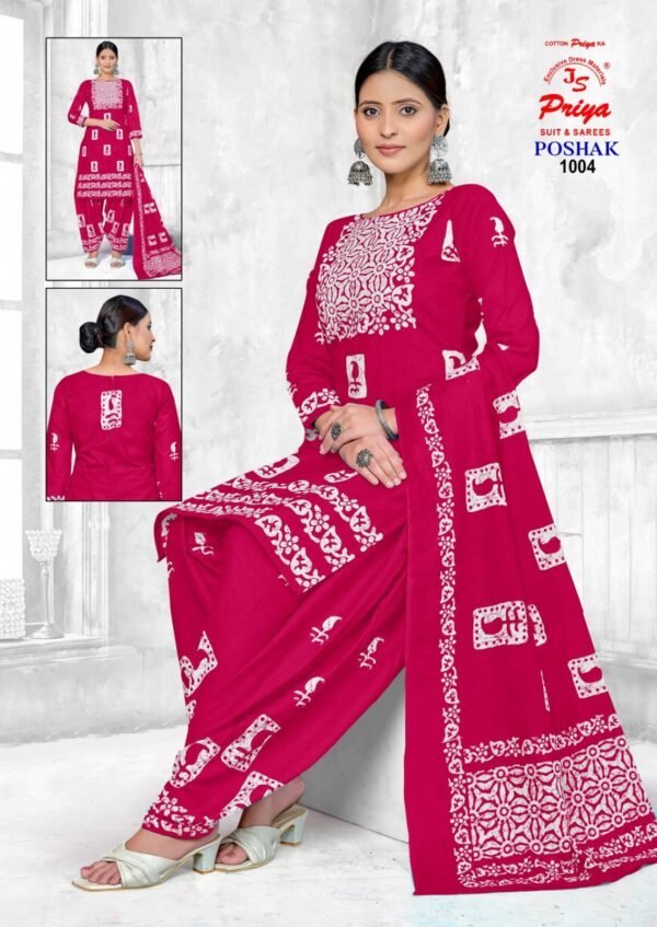 JS Priya Poshak Vol 1 – Elegance Redefined in Pure Cotton! Exclusive Collection