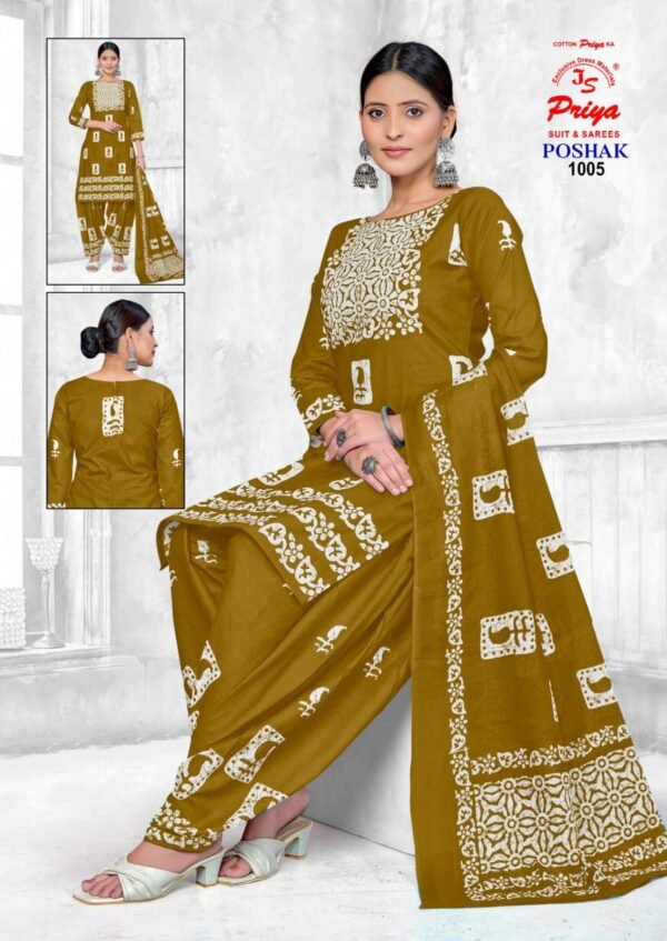 JS Priya Poshak Vol 1 – Elegance Redefined in Pure Cotton! Exclusive Collection