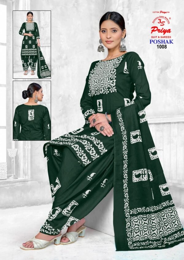 JS Priya Poshak Vol 1 – Elegance Redefined in Pure Cotton! Exclusive Collection