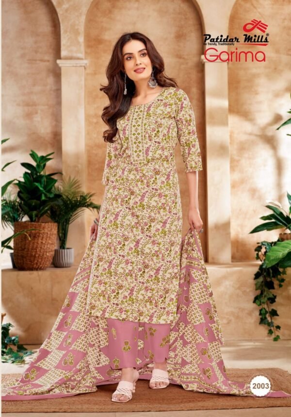 👑 Patidar Mills Presents – GARIMA Vol 2 Exclusive Collection 👑 ✨ Premium Readymade Cotton Suits with Elegant Embroidery! ✨